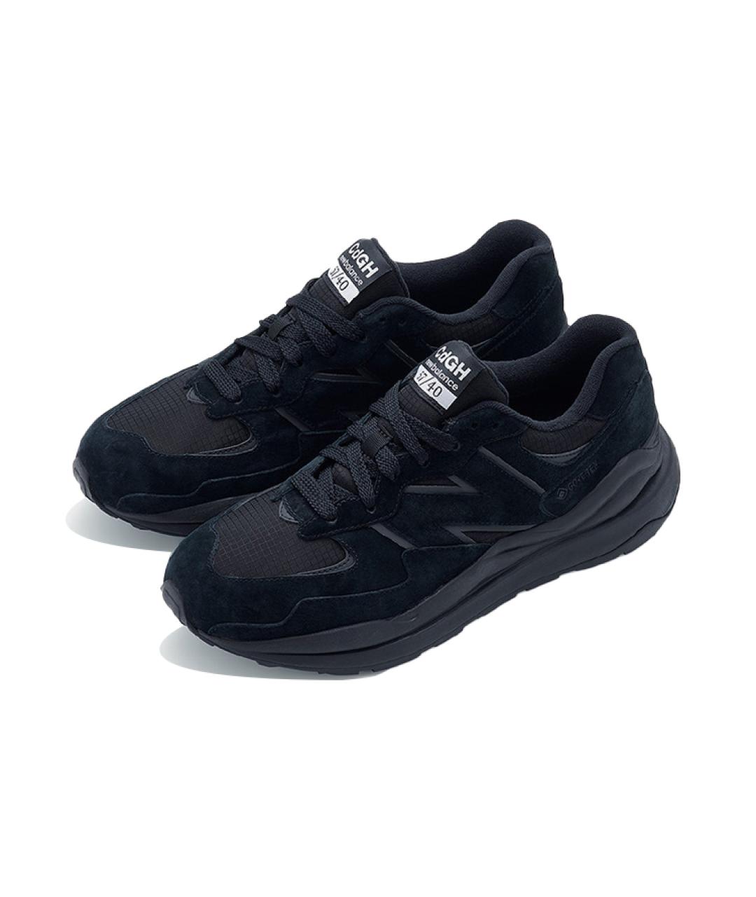 NEW BALANCE Черные низкие кроссовки / кеды, фото 2