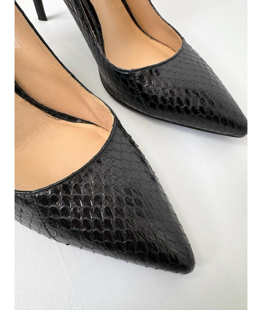DIANE VON FURSTENBERG Черные кожаные туфли, фото 4