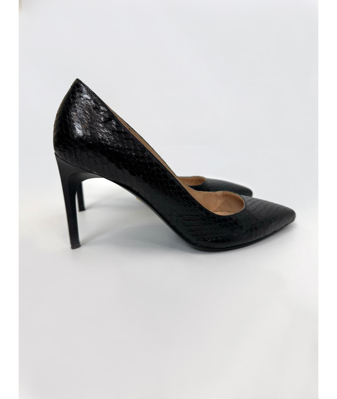 DIANE VON FURSTENBERG Черные кожаные туфли, фото 6