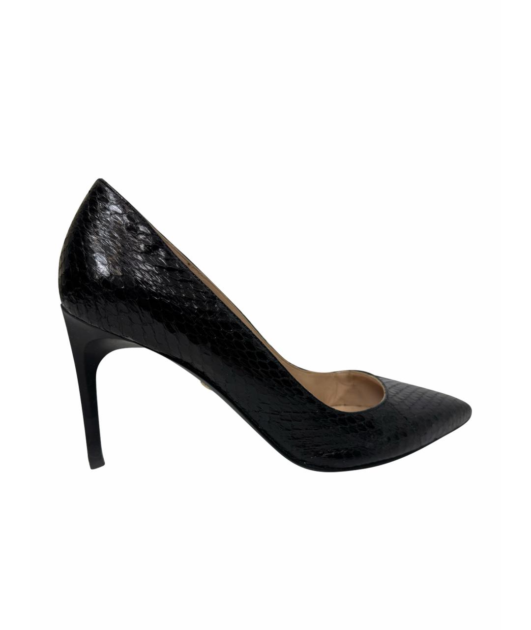 DIANE VON FURSTENBERG Черные кожаные туфли, фото 1