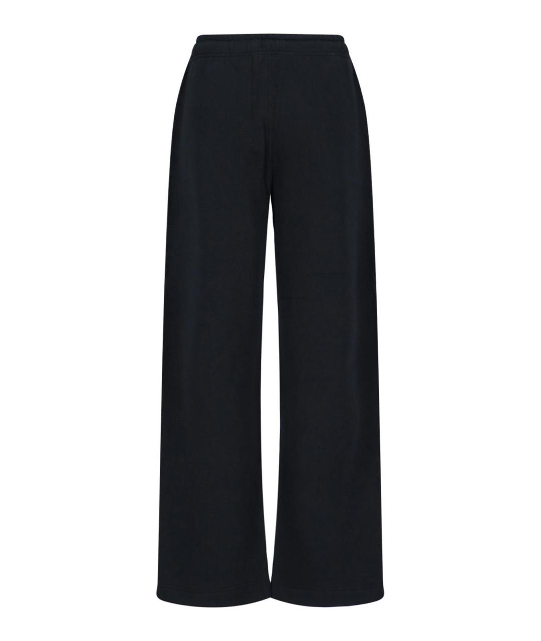 POLO RALPH LAUREN Черные хлопковые брюки широкие, фото 2