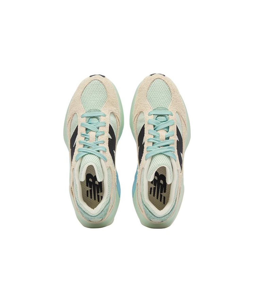 NEW BALANCE Бежевые замшевые кроссовки, фото 5