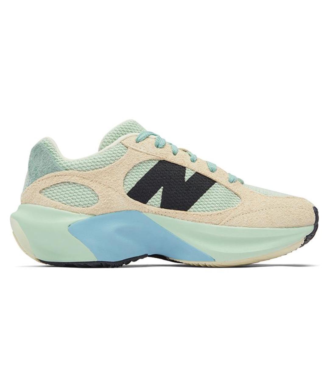 NEW BALANCE Бежевые замшевые кроссовки, фото 8