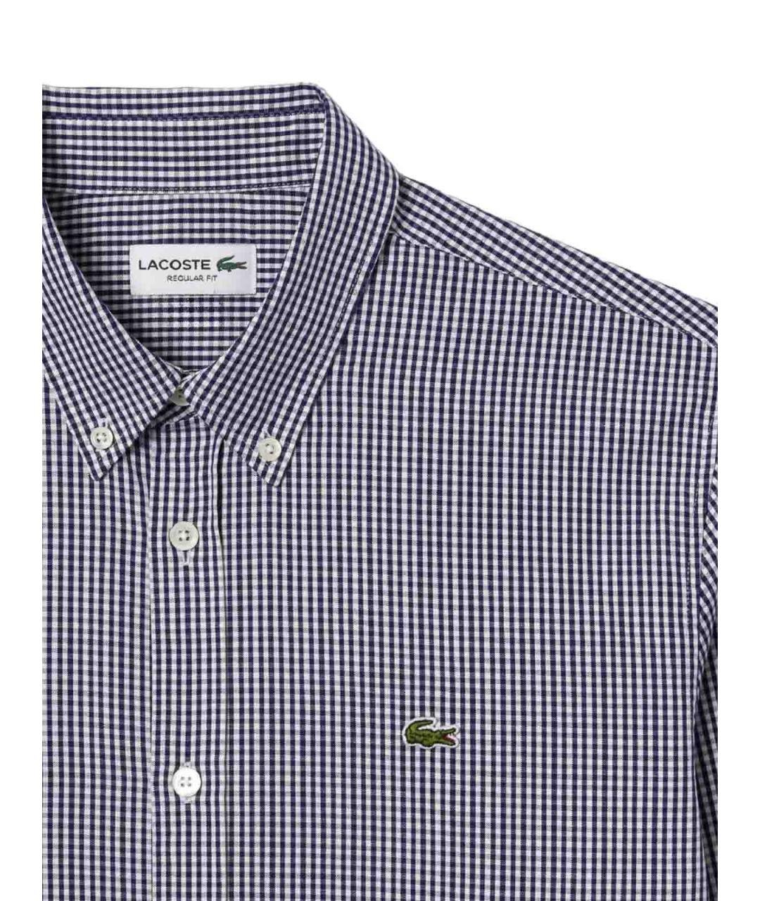 LACOSTE Мульти хлопковая кэжуал рубашка, фото 2