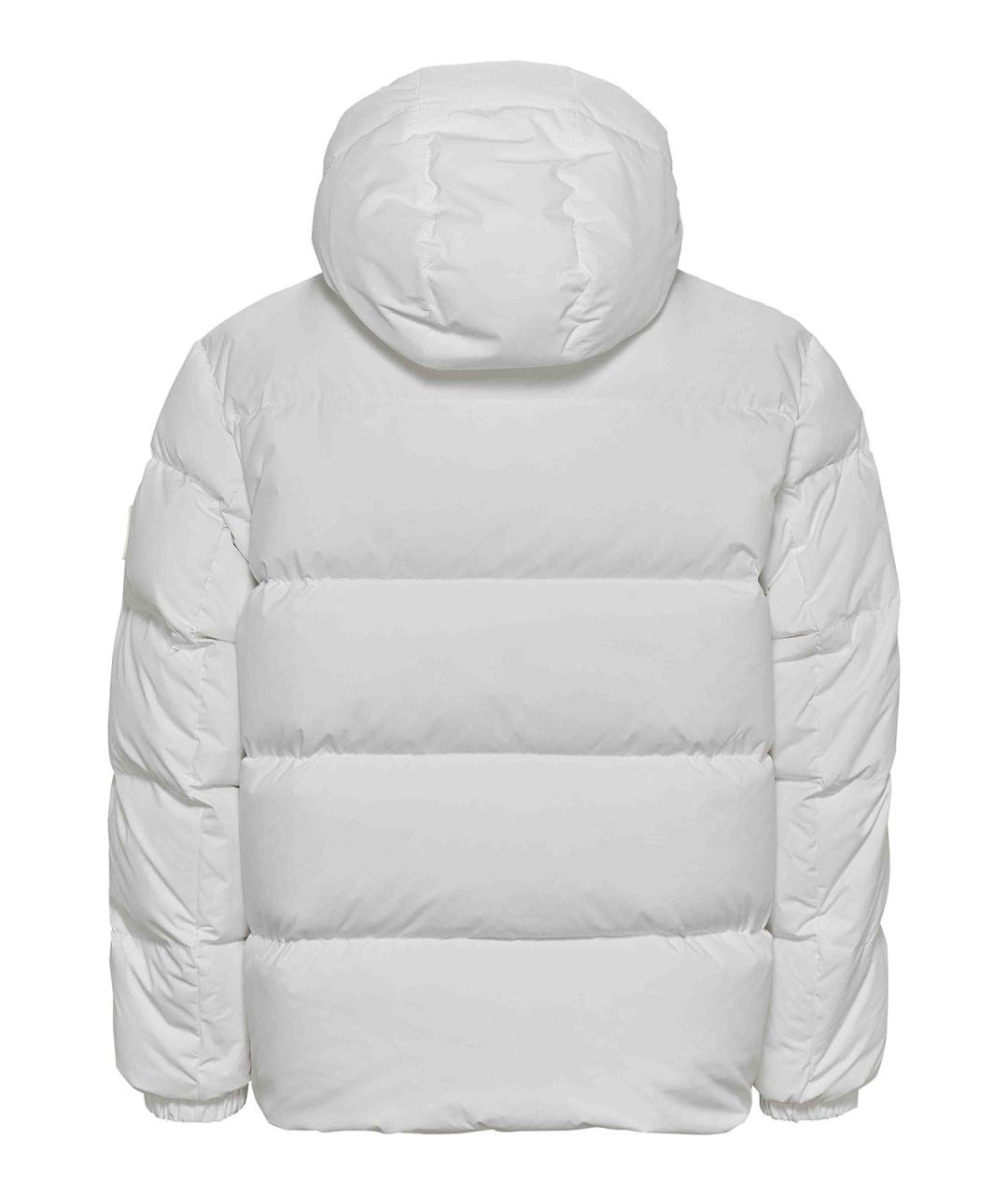 TOMMY HILFIGER Белая полиэстеровая куртка, фото 4