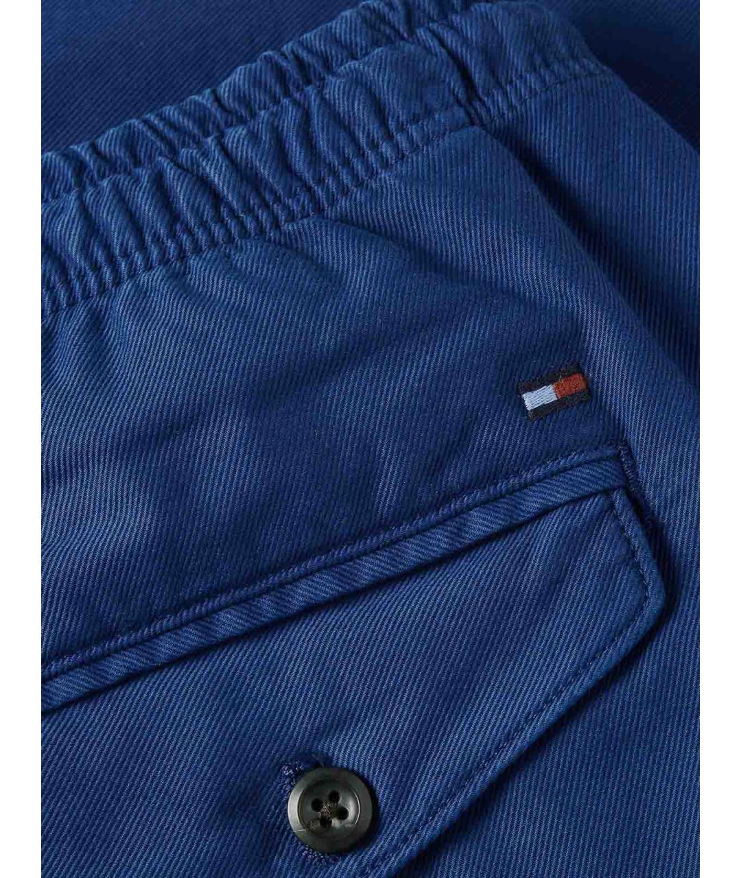 TOMMY HILFIGER Синие хлопковые шорты, фото 3