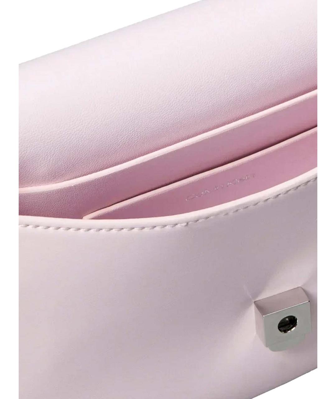 CALVIN KLEIN Розовая сумка через плечо, фото 3