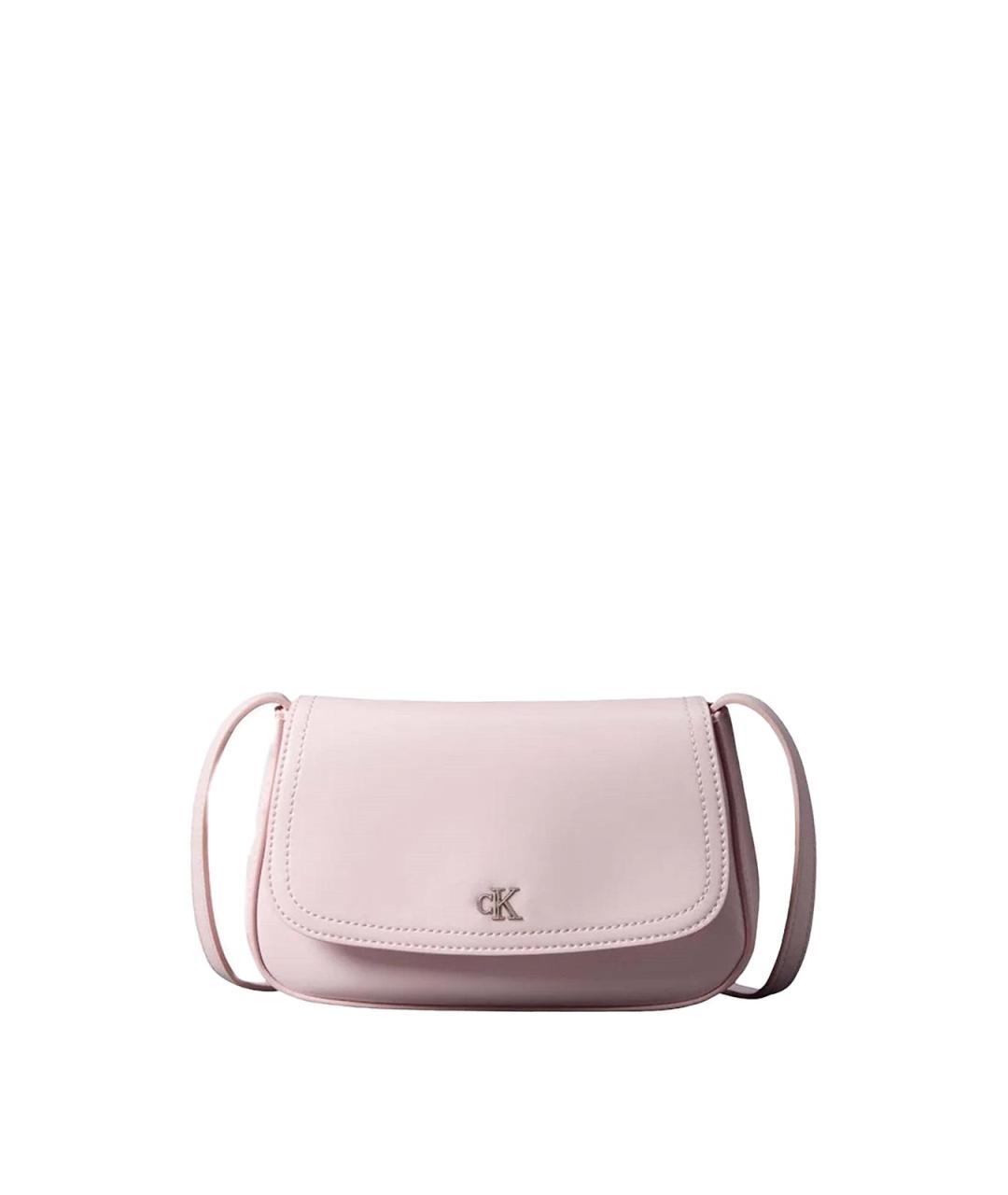 CALVIN KLEIN Розовая сумка через плечо, фото 1
