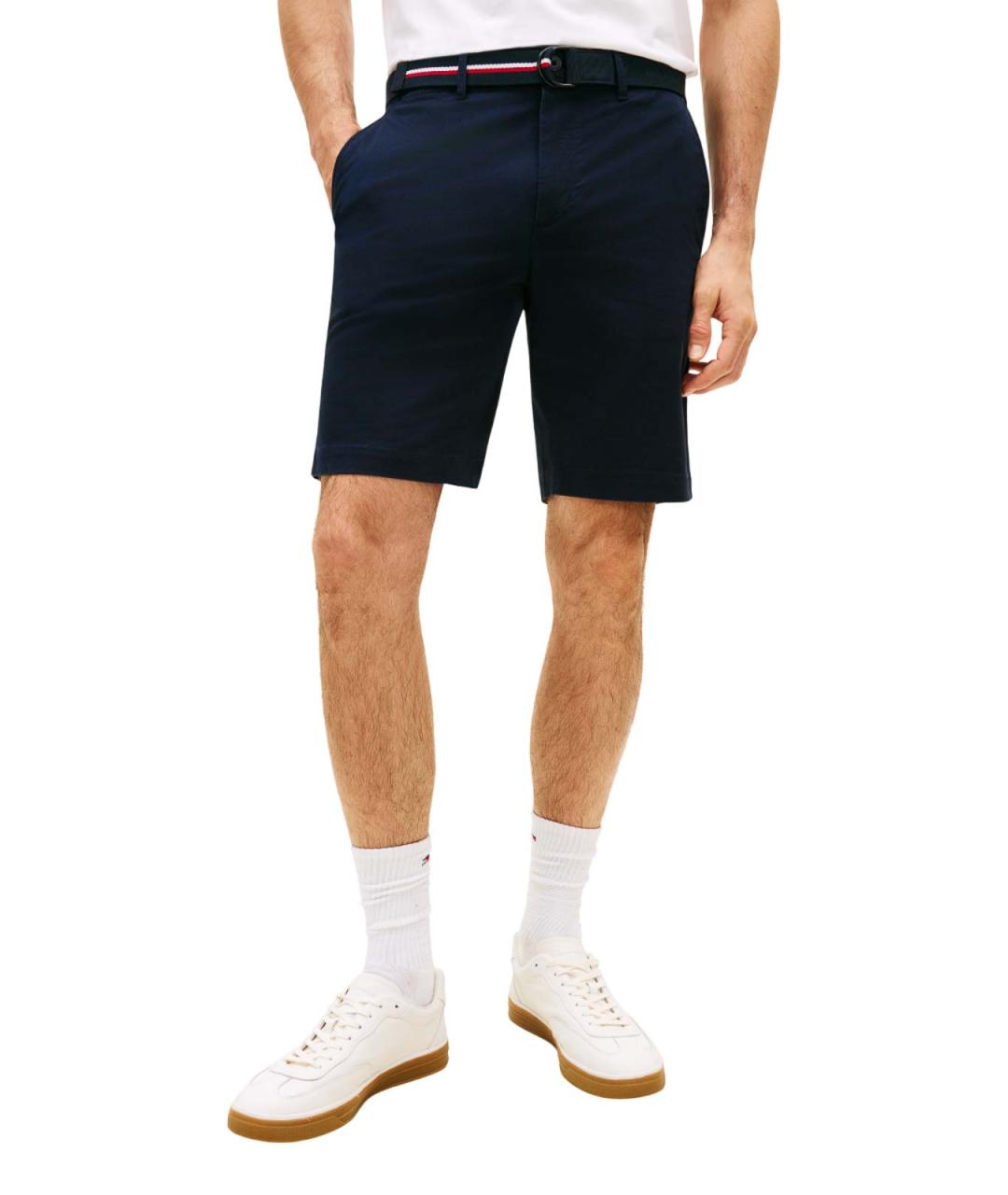 TOMMY HILFIGER Синие хлопковые шорты, фото 2