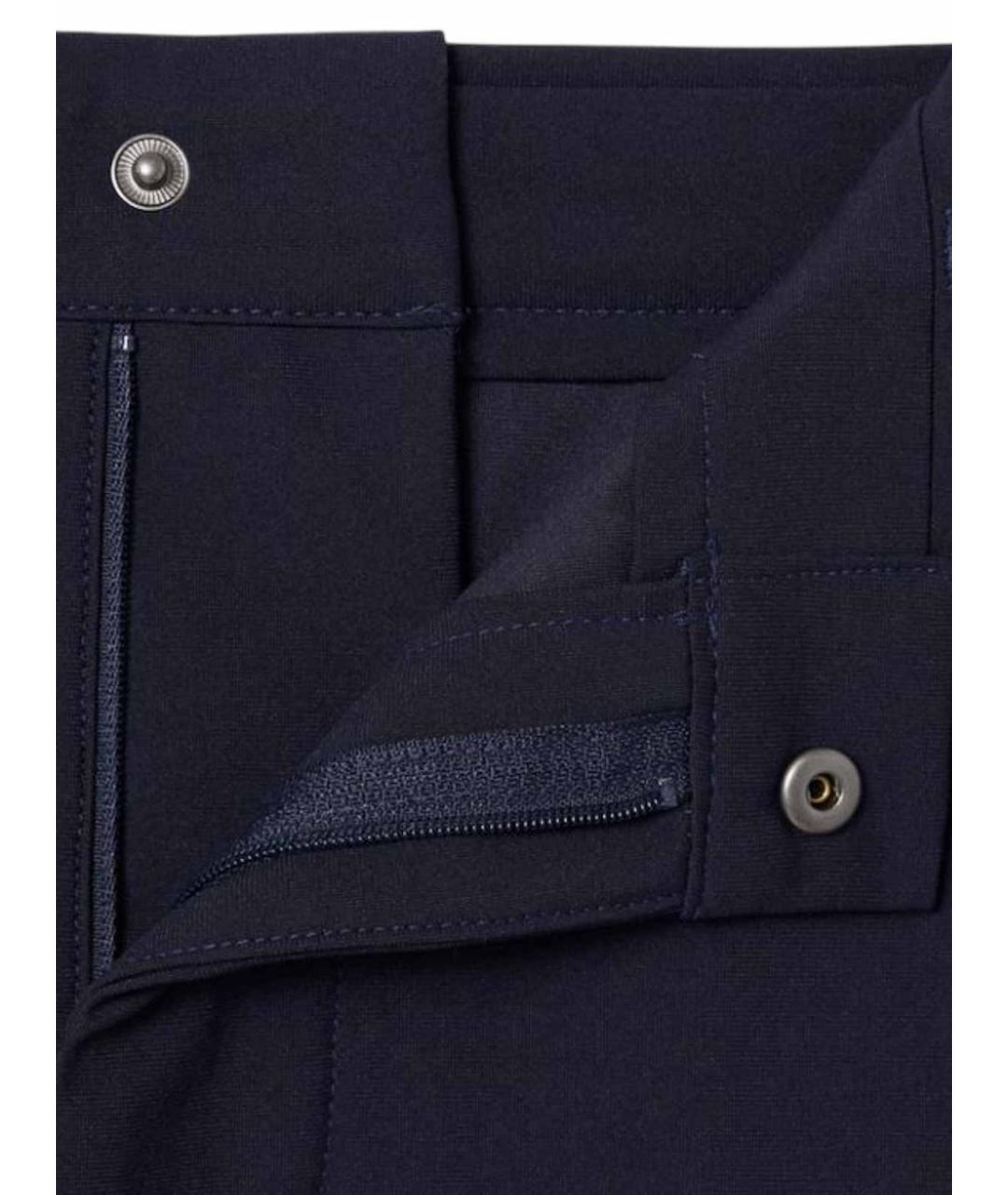 LACOSTE Синие полиэстеровые повседневные брюки, фото 2
