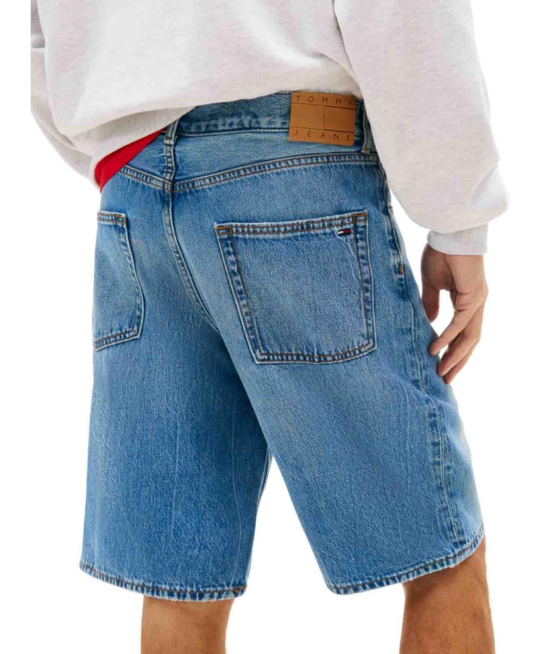 TOMMY HILFIGER Голубые хлопковые шорты, фото 3