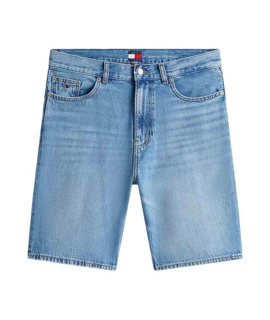 TOMMY HILFIGER Голубые хлопковые шорты, фото 1