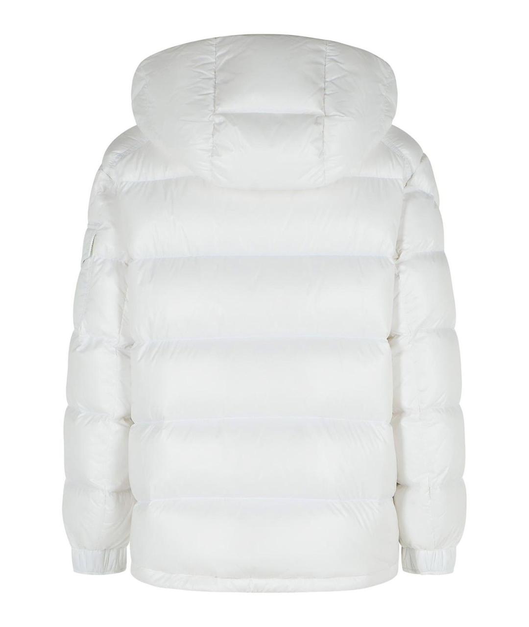 MONCLER Белый пуховик, фото 2