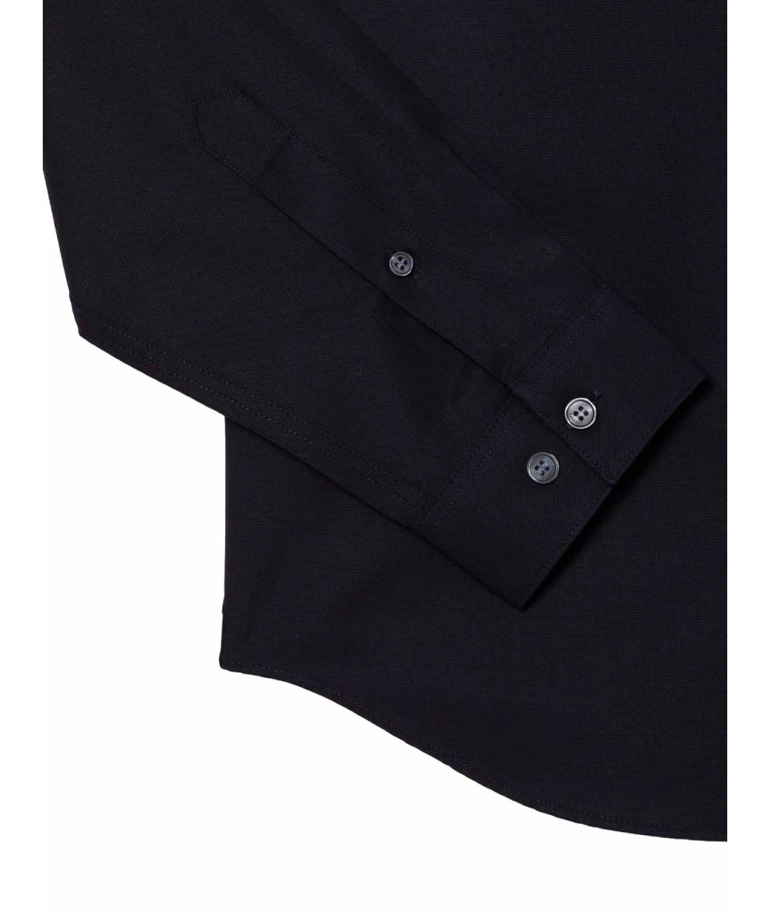LACOSTE Синяя хлопковая классическая рубашка, фото 3