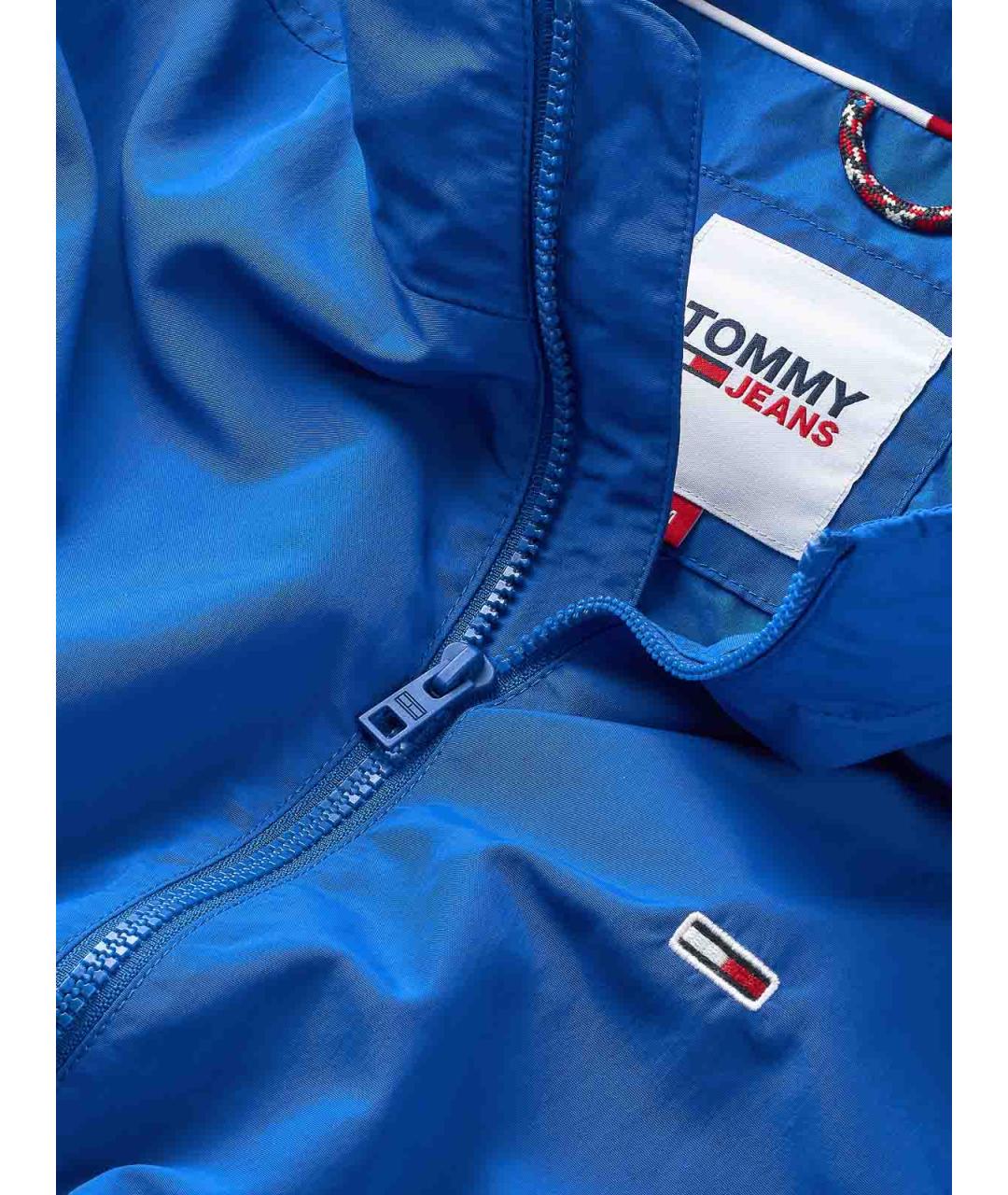 TOMMY HILFIGER Синяя полиамидовая куртка, фото 3