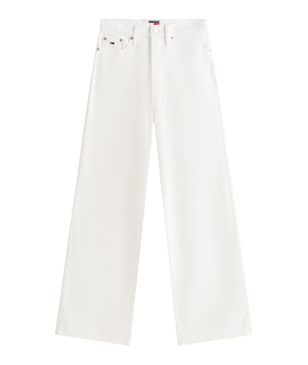TOMMY HILFIGER Белые прямые джинсы, фото 1