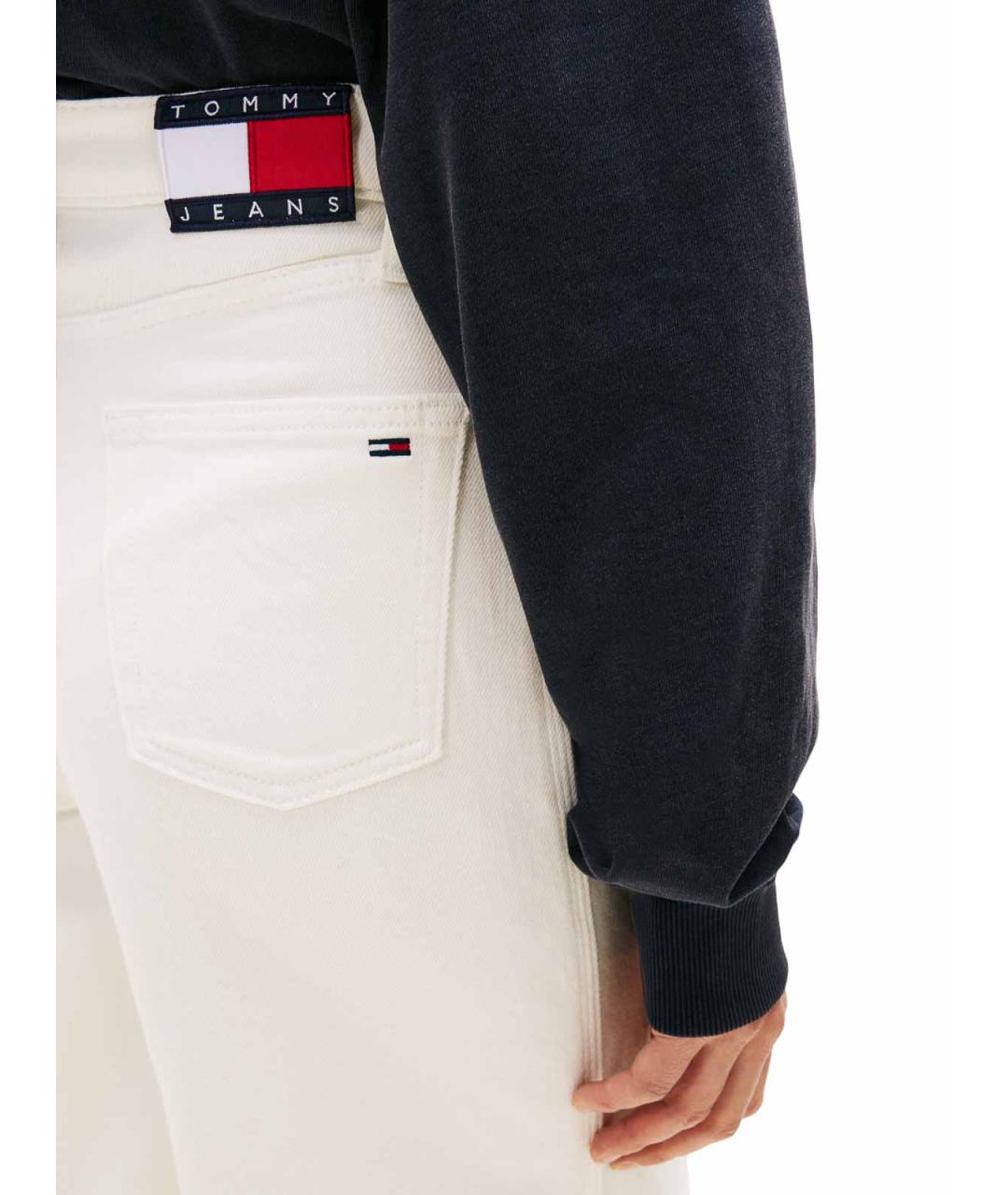 TOMMY HILFIGER Белые прямые джинсы, фото 3