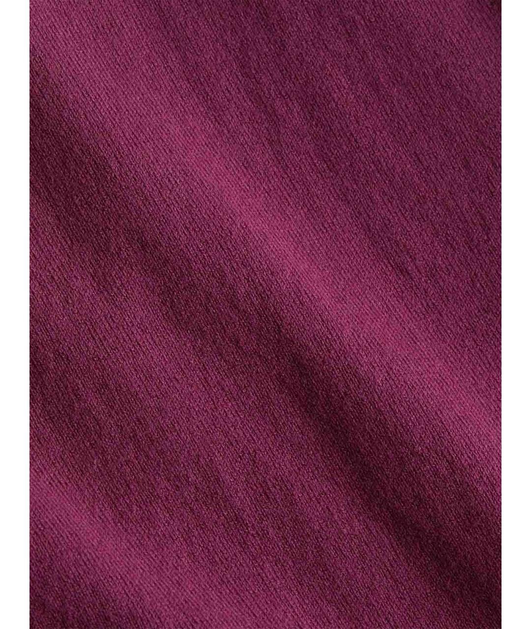 CALVIN KLEIN Фиолетовый хлопковый джемпер / свитер, фото 4