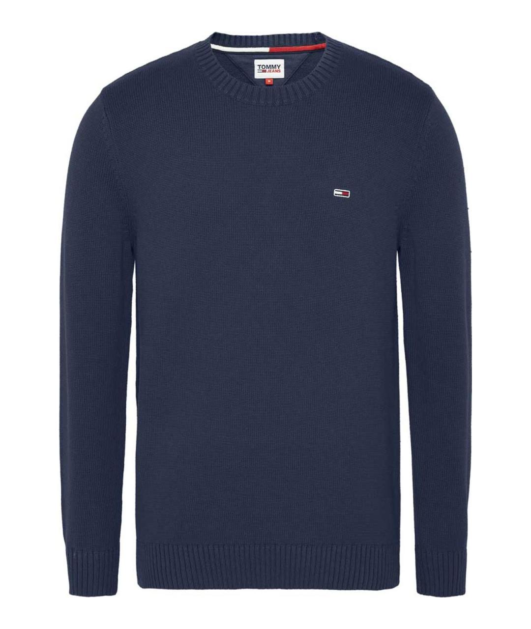 TOMMY HILFIGER Синий хлопковый джемпер / свитер, фото 1