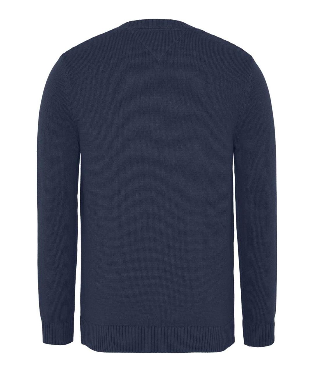 TOMMY HILFIGER Синий хлопковый джемпер / свитер, фото 2