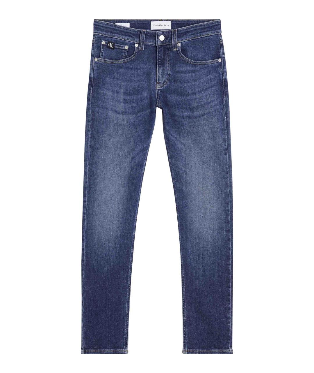 CALVIN KLEIN Синие джинсы скинни, фото 1
