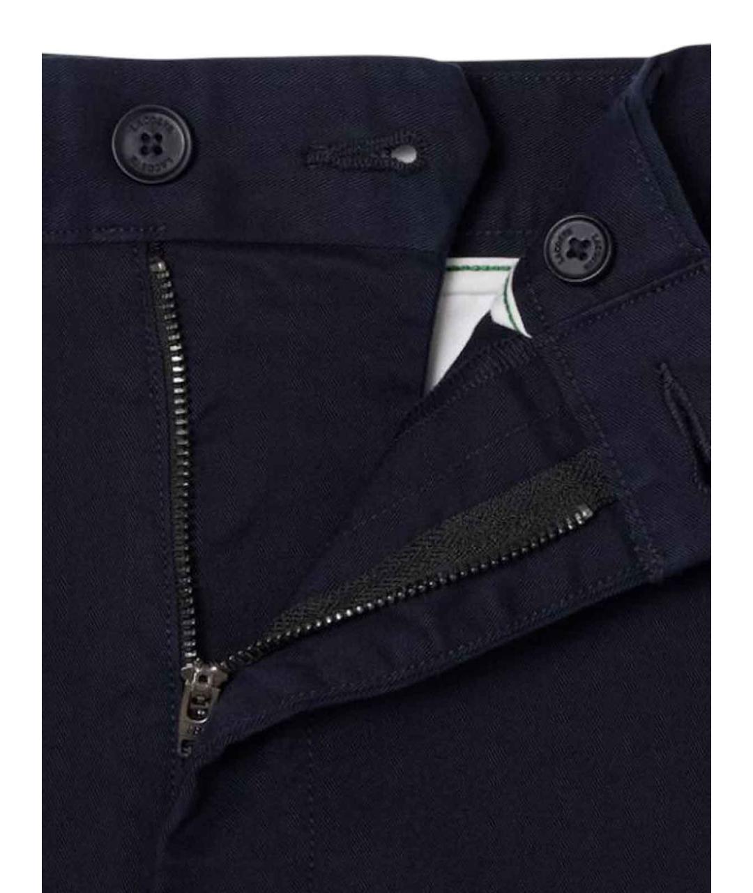 LACOSTE Синие хлопковые шорты, фото 2