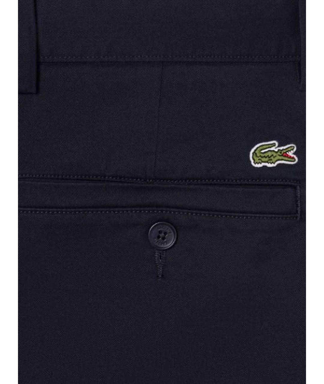 LACOSTE Синие хлопковые шорты, фото 3