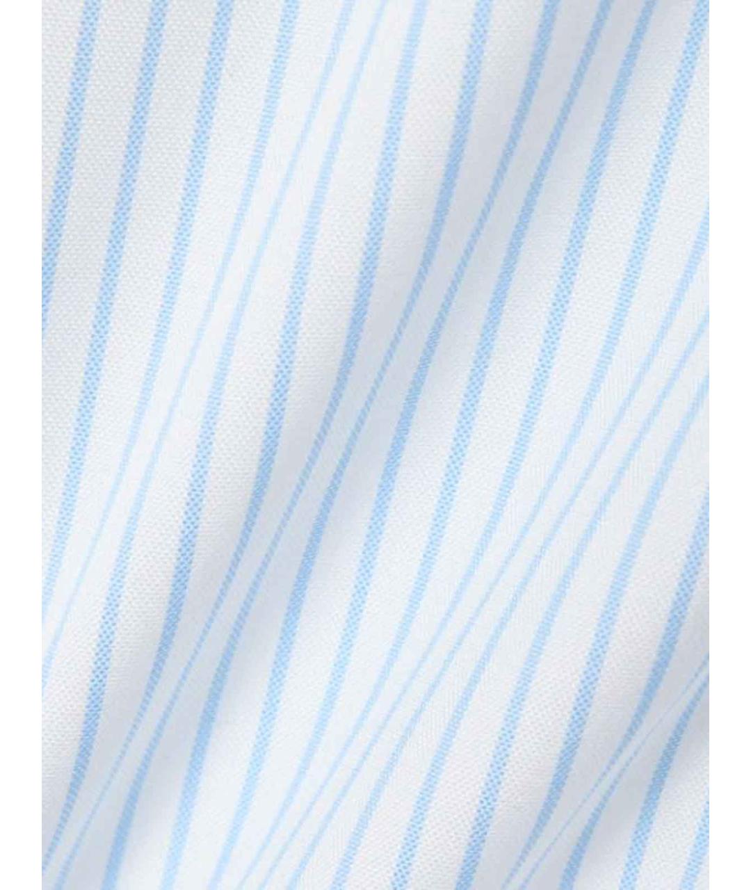 LACOSTE Голубая хлопковая классическая рубашка, фото 4