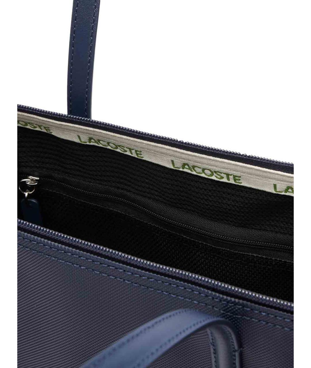 LACOSTE Синяя сумка тоут, фото 4