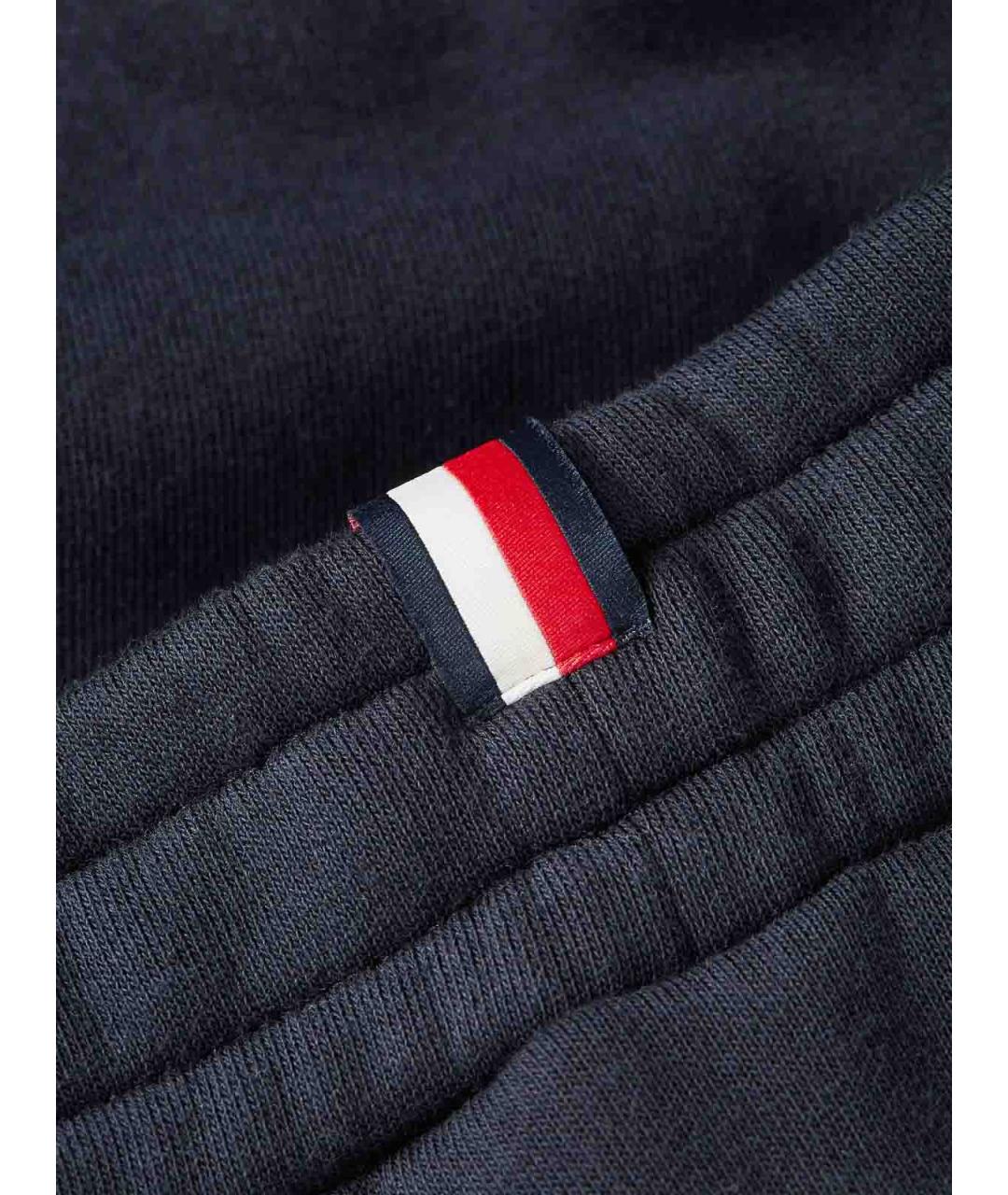 TOMMY HILFIGER Синие хлопковые повседневные брюки, фото 3