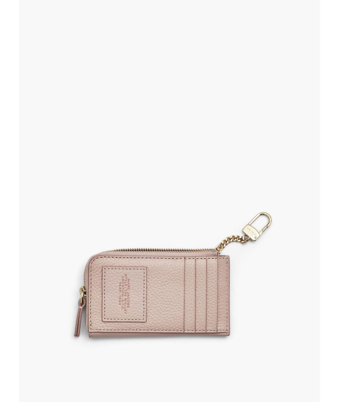 MARC JACOBS Розовый кожаный кошелек, фото 2