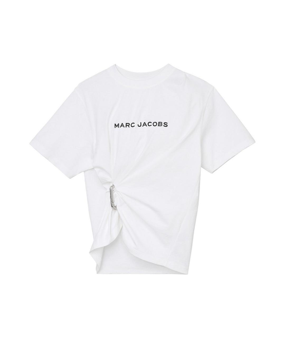 MARC JACOBS Белая хлопковая футболка, фото 1