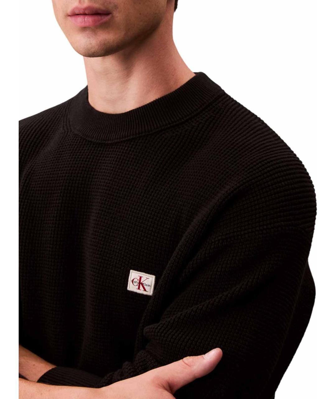 CALVIN KLEIN Черный джемпер / свитер, фото 5