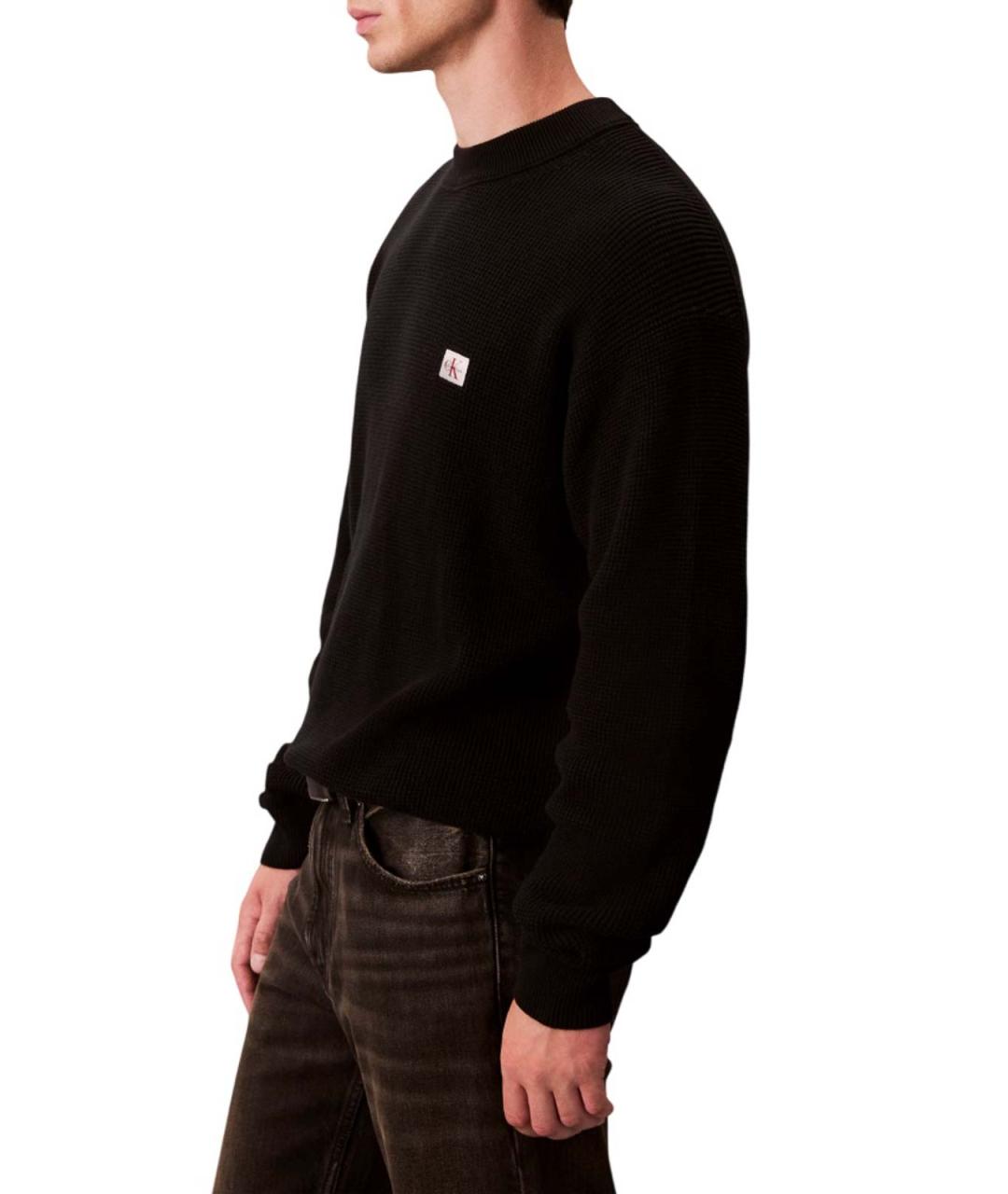 CALVIN KLEIN Черный джемпер / свитер, фото 6