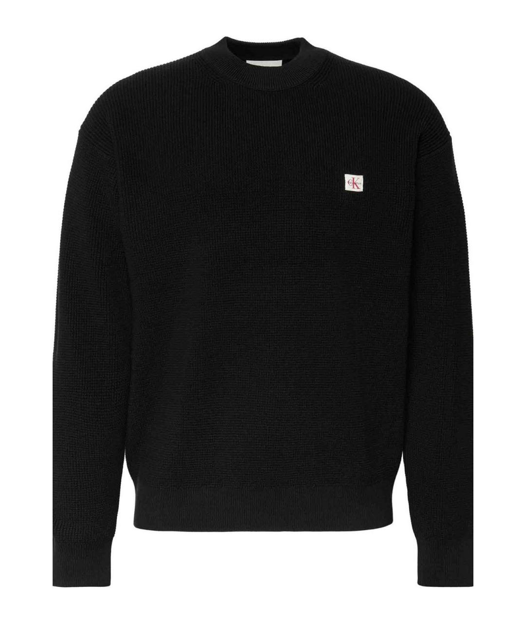 CALVIN KLEIN Черный джемпер / свитер, фото 1