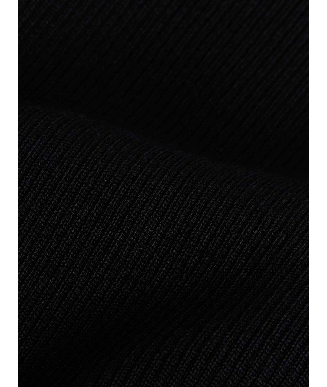 CALVIN KLEIN Черное полиамидовое повседневное платье, фото 3
