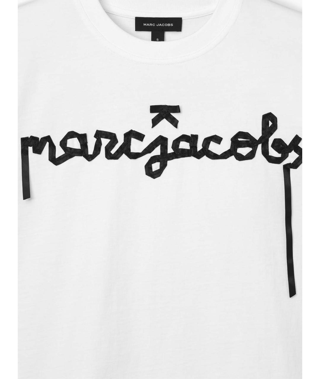 MARC JACOBS Белая хлопковая футболка, фото 7