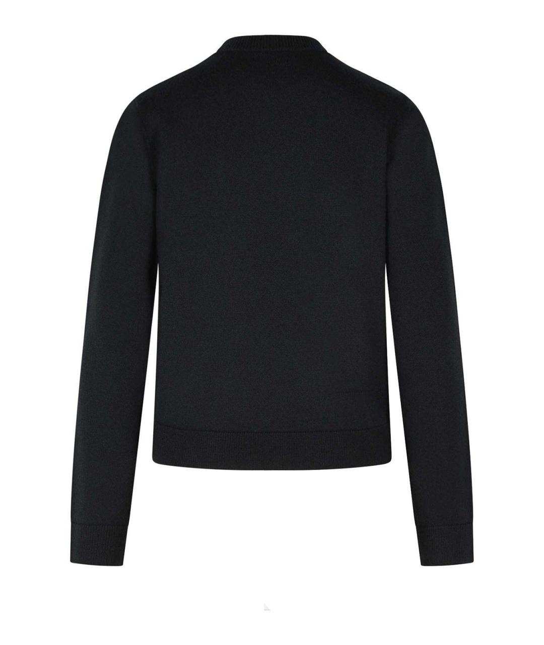 MONCLER Черная полиэстеровая куртка, фото 2