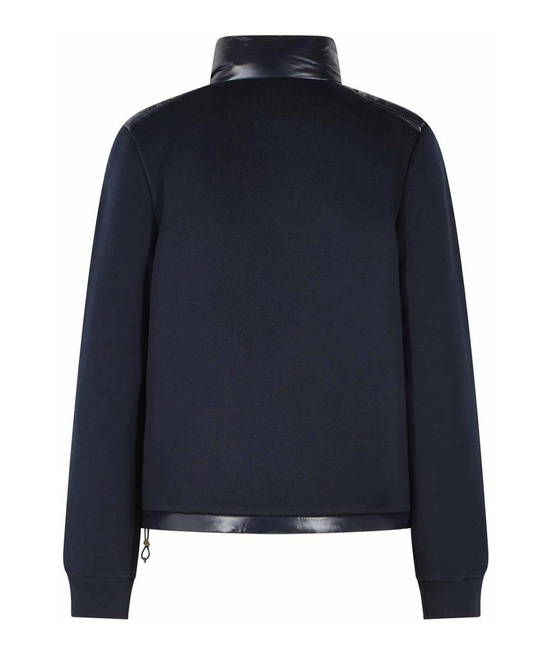 MONCLER Синяя хлопковая куртка, фото 2