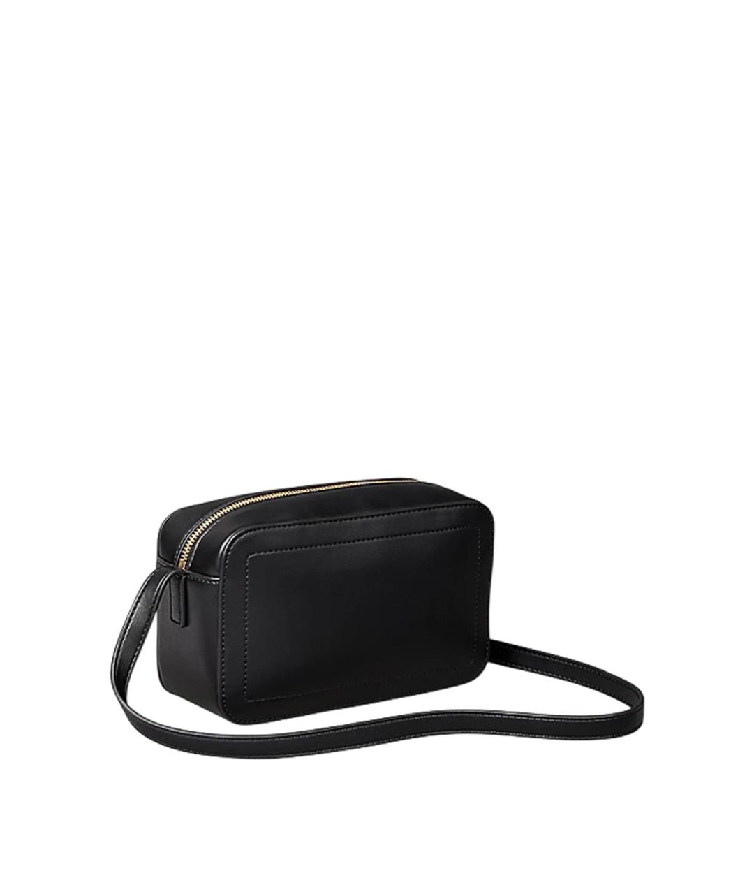 CALVIN KLEIN Черная сумка через плечо из искусственной кожи, фото 2