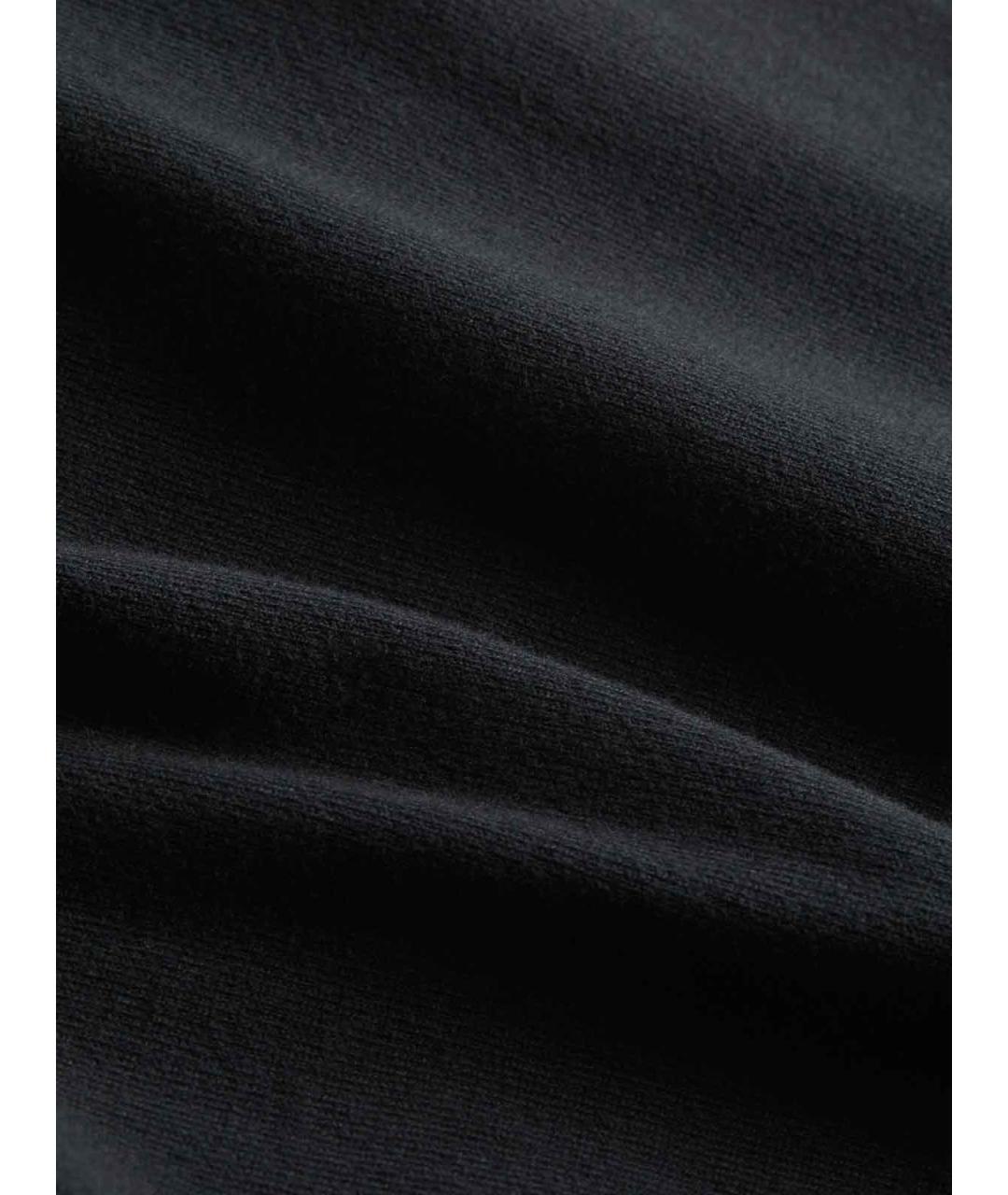 CALVIN KLEIN Черный хлопковый джемпер / свитер, фото 2