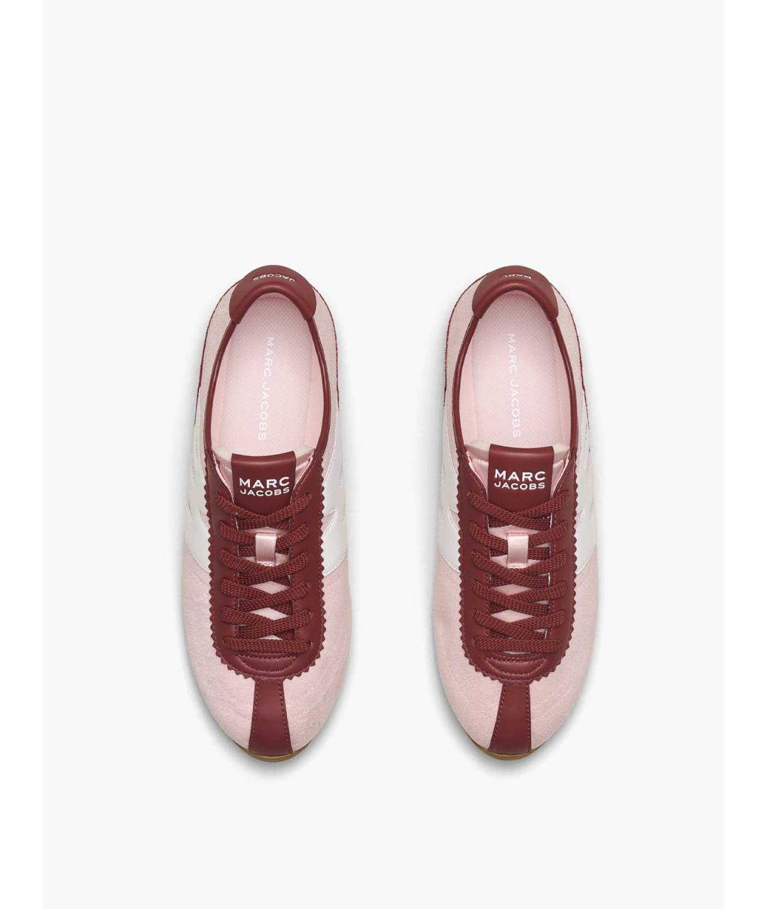 MARC JACOBS Розовые замшевые кроссовки, фото 3