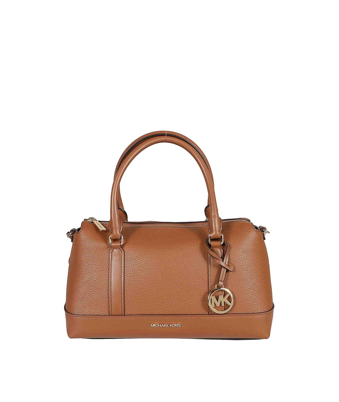 MICHAEL KORS Коричневая кожаная сумка тоут, фото 1