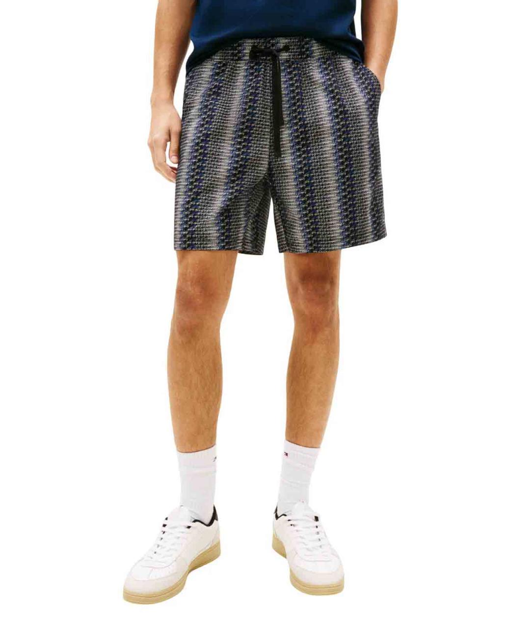 TOMMY HILFIGER Мульти хлопковые шорты, фото 2