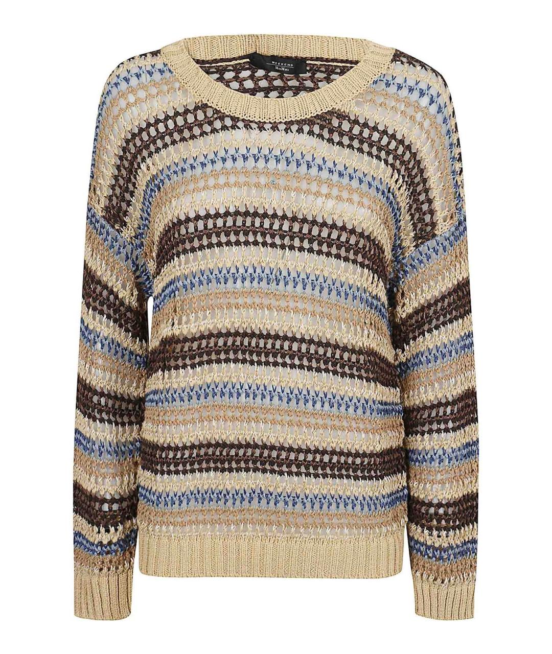 WEEKEND MAX MARA Мульти хлопковый джемпер / свитер, фото 1