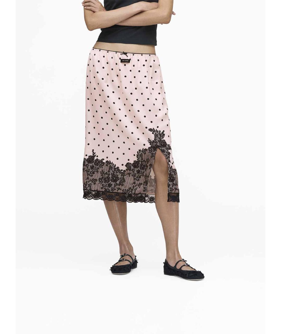 MARC JACOBS Мульти вискозная юбка миди, фото 4