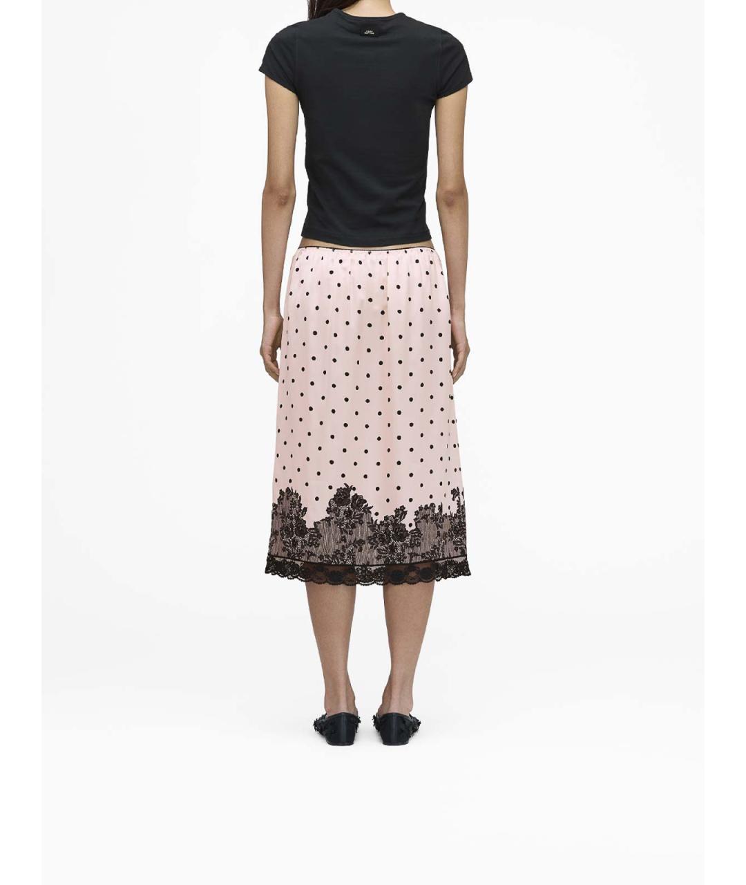 MARC JACOBS Мульти вискозная юбка миди, фото 5