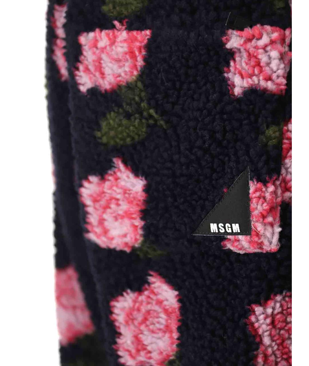 MSGM Мульти полиэстеровые повседневные брюки, фото 4