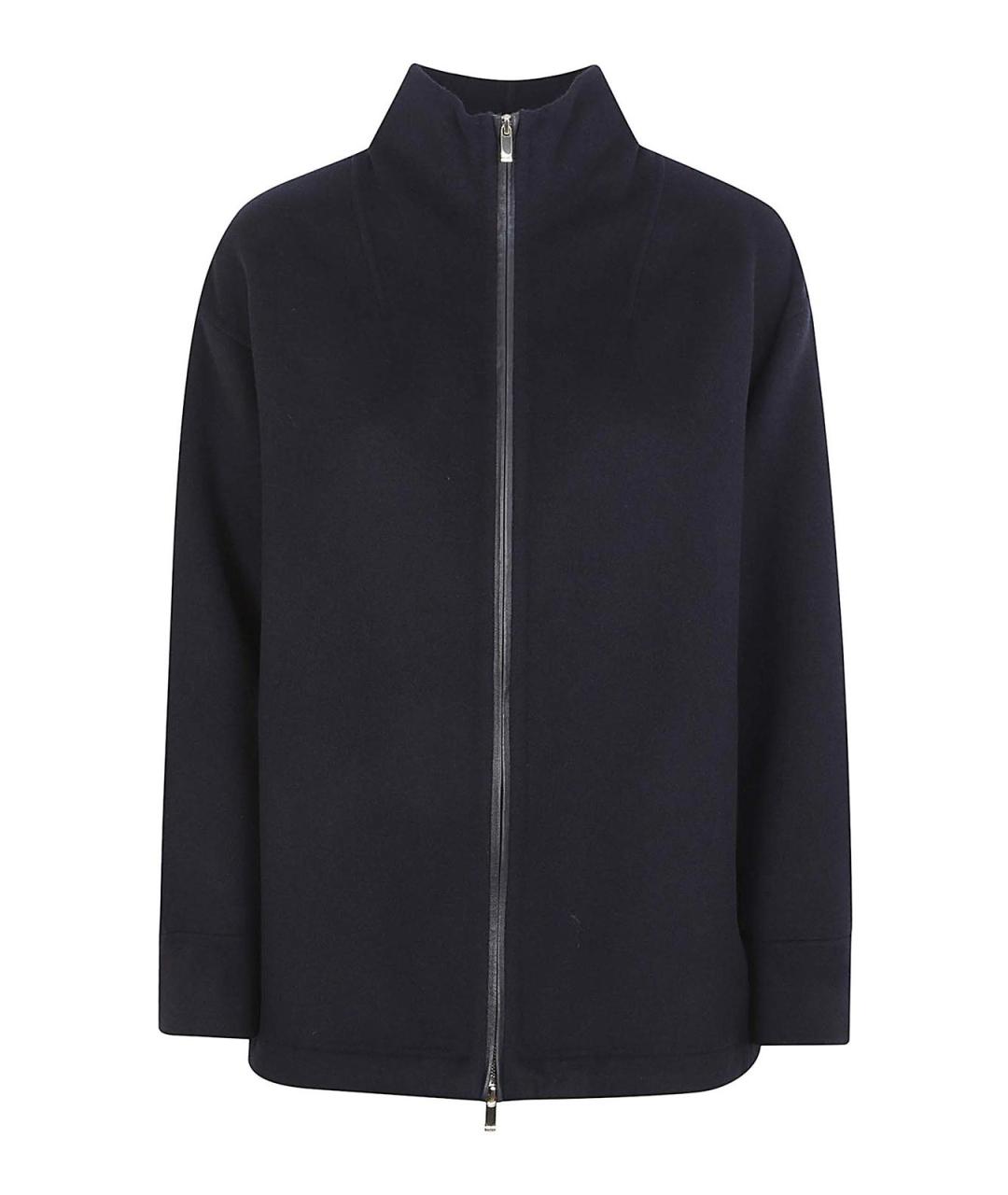 MAX MARA Синяя кашемировая куртка, фото 1