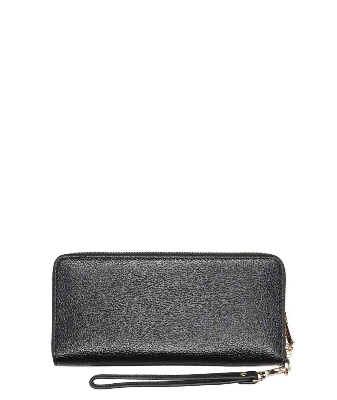 MICHAEL KORS Черный кожаный кошелек, фото 3